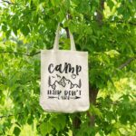 Tekstilna vrečka ''Camp Hair Don't Care''