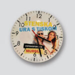 Stenska ura z lastno fotografijo