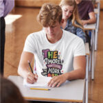 Majica s kratkimi rokavi the more you learning